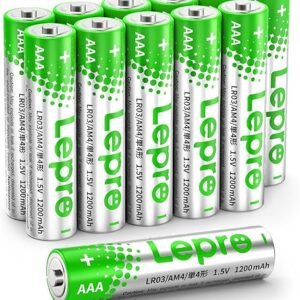 Lepro AAA Alkaline Batteries 12 Pack